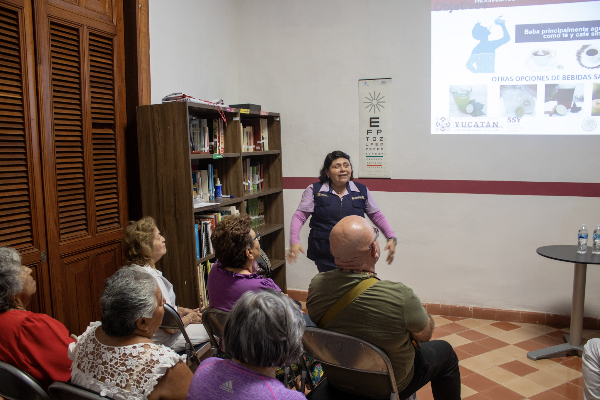 Concientización sobre la salud visual.