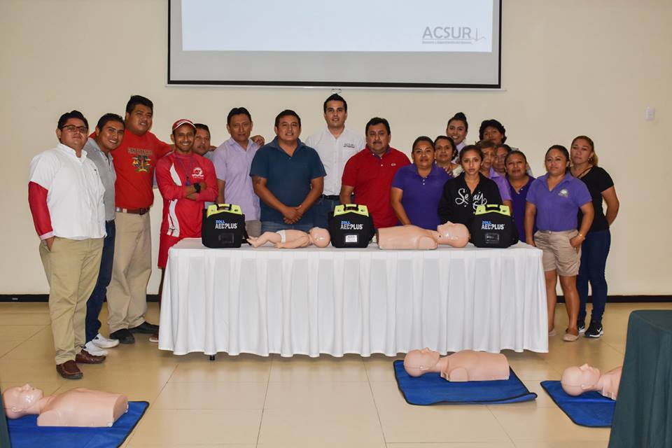 Curso de capacitación de primeros auxilios, RCP y DEA